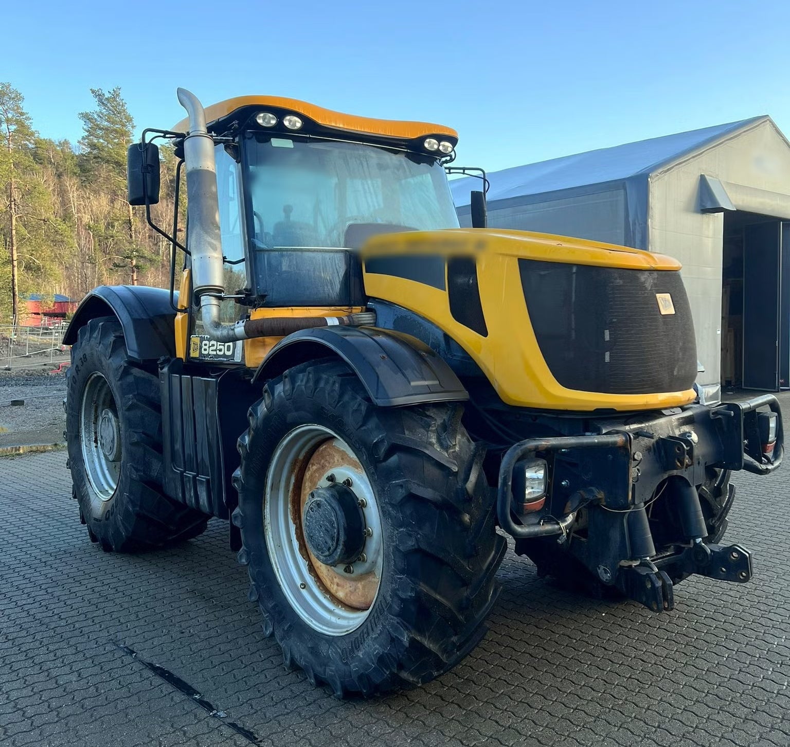 Tracteur JCB Fastrac 8250