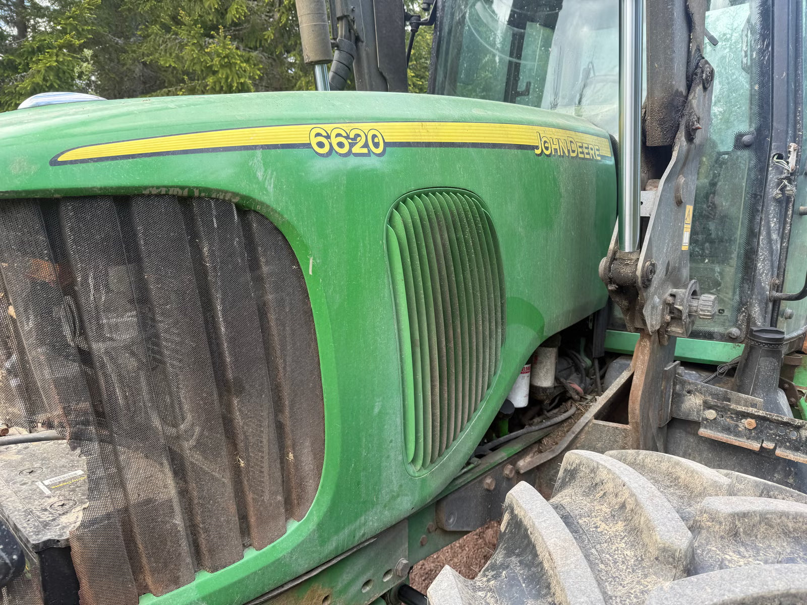 Tracteur John Deere 6620