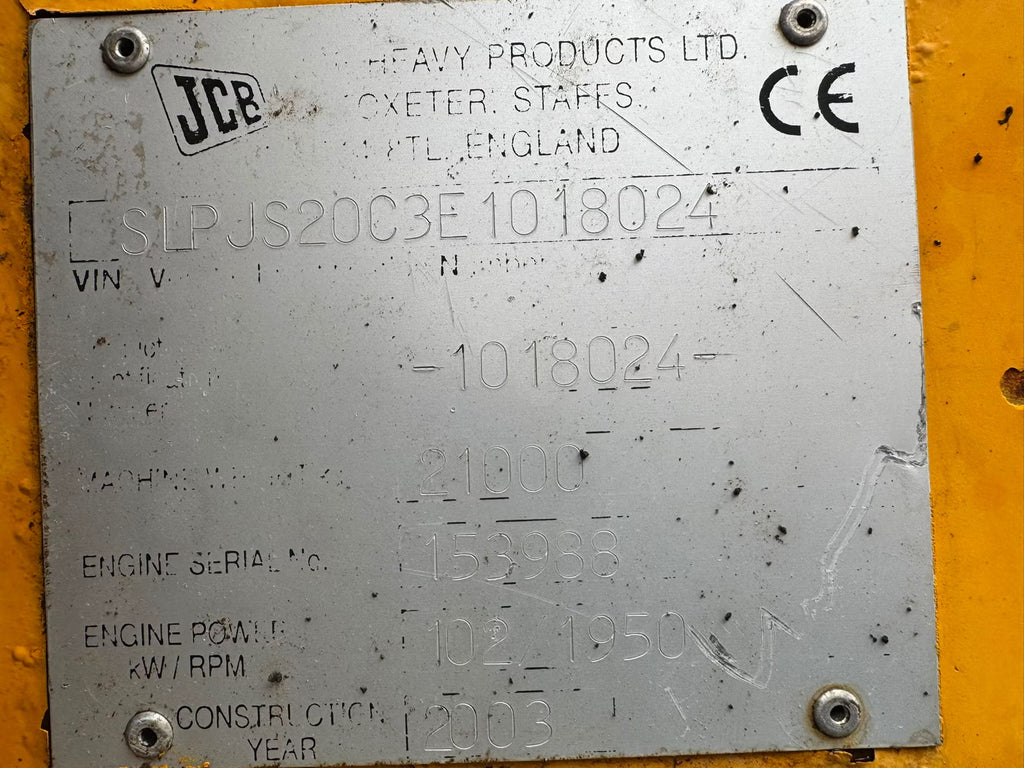 Pelle JCB 210 Fat Rotten