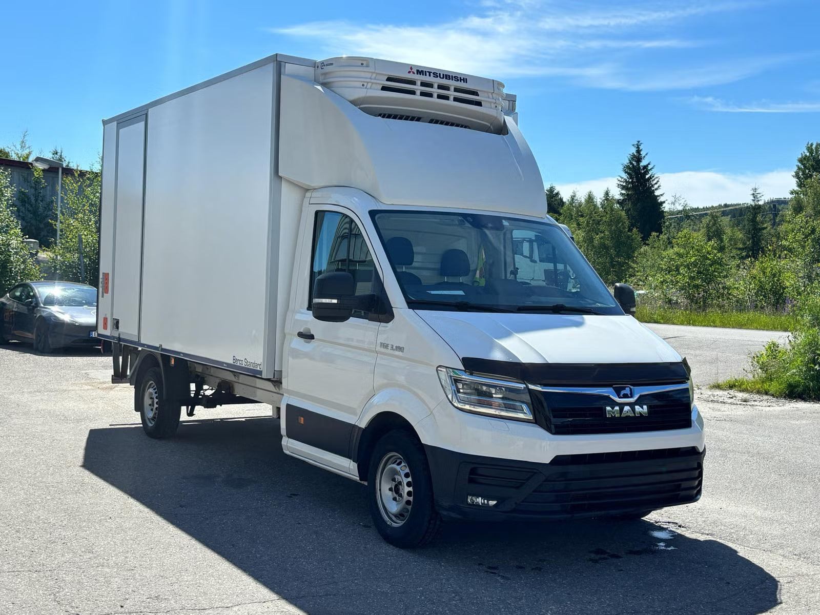 Camion MAN TGE - Groupe frigorifique