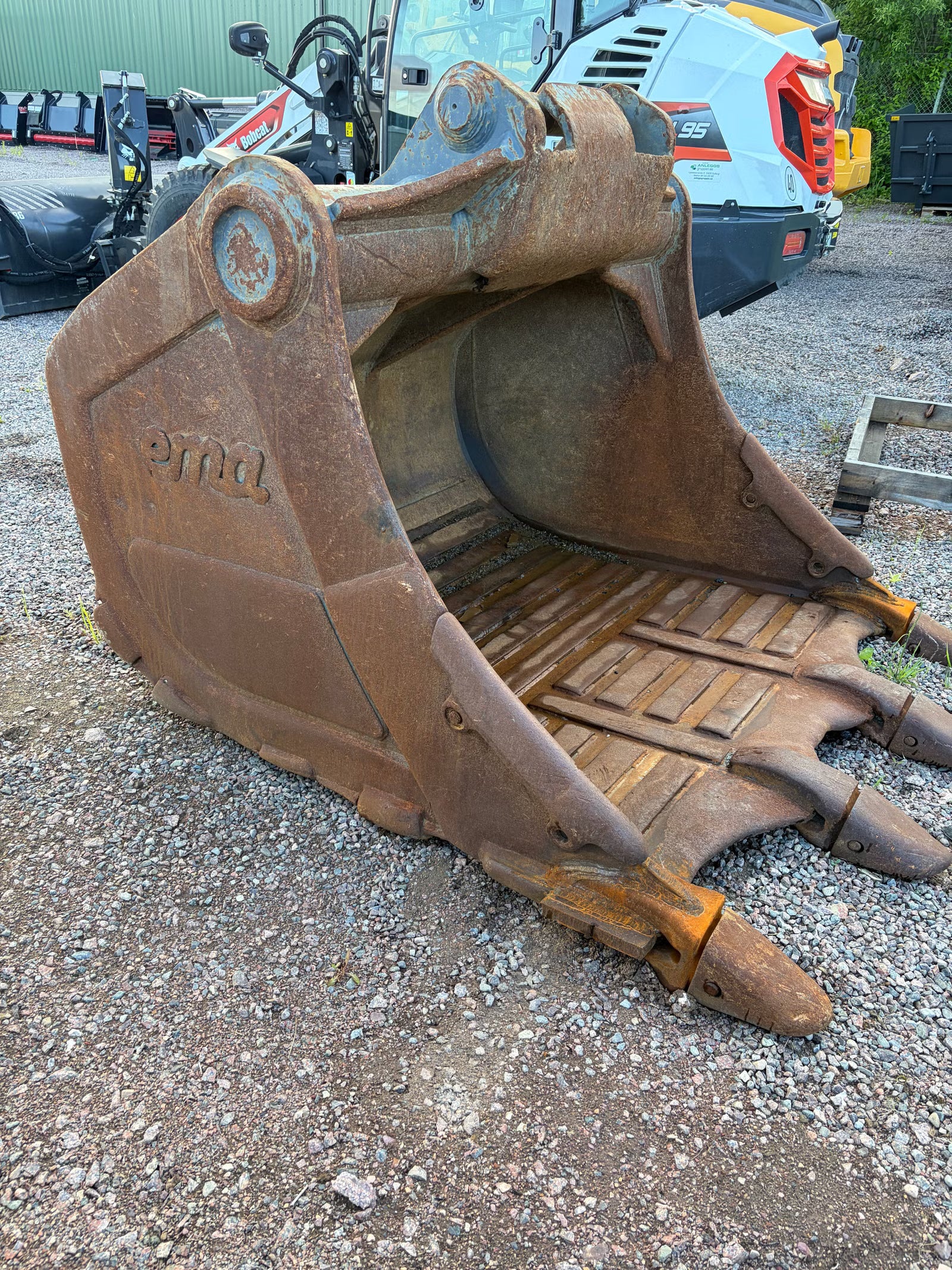 Escavadora de rastos Cat 340 de alto e largo alcance / GPS / 2 baldes