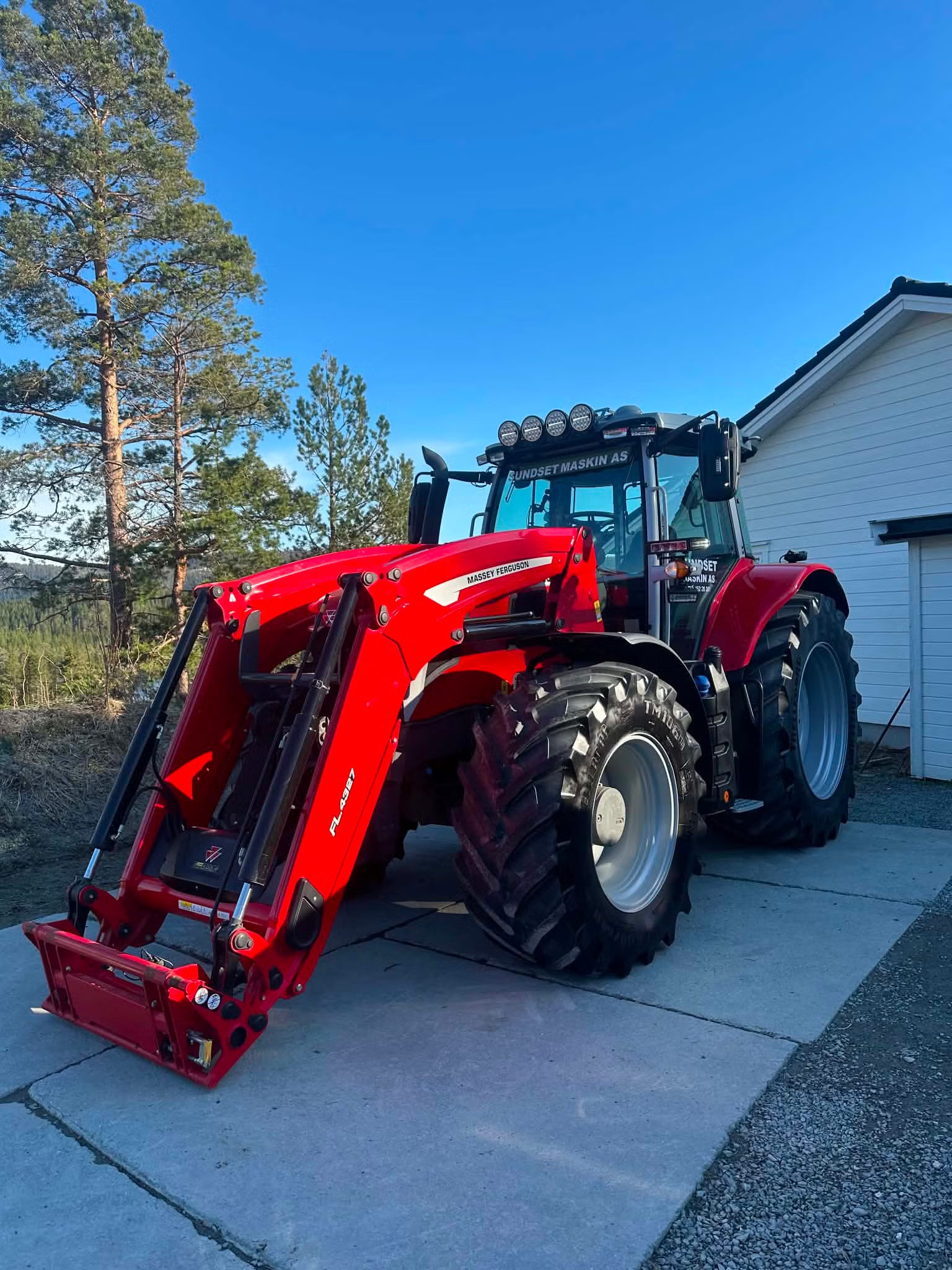Tracteur Massey Ferguson 7S 210 2024
