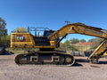 Escavadora de rastos Cat 340 de alto e largo alcance / GPS / 2 baldes