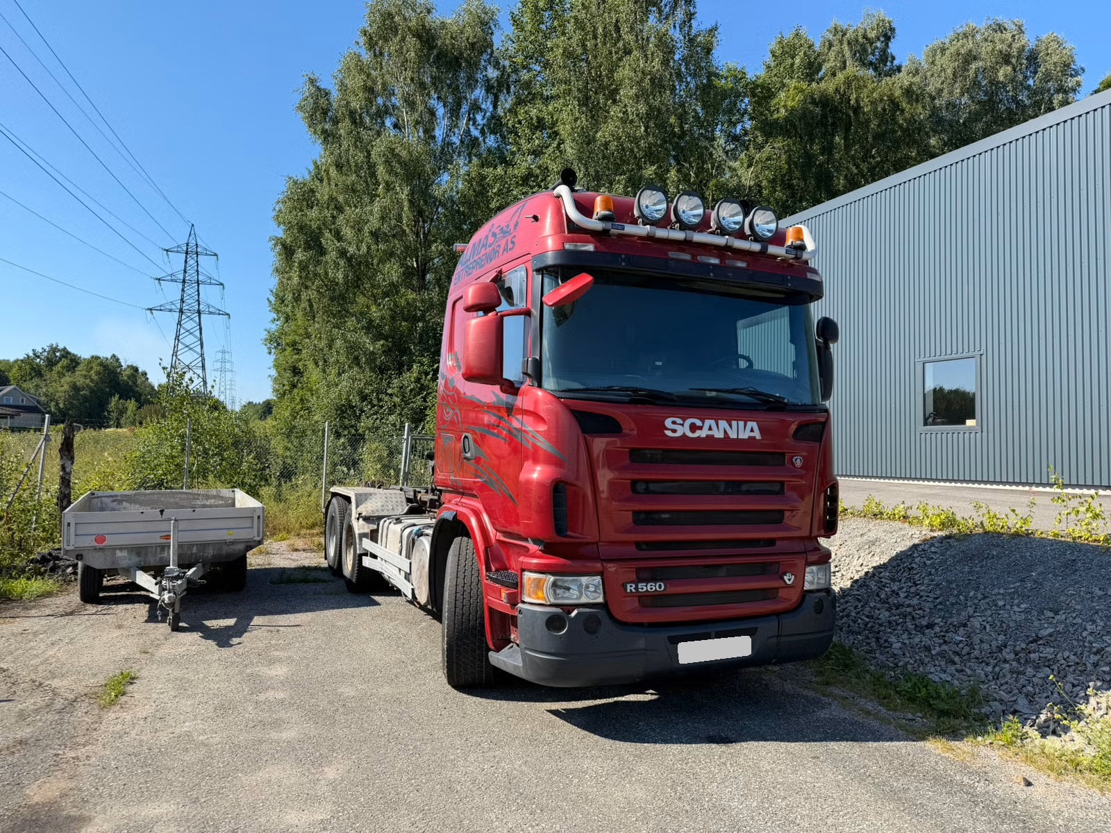 Camion Scania R560 2008 - Levage à crochet 560 ch