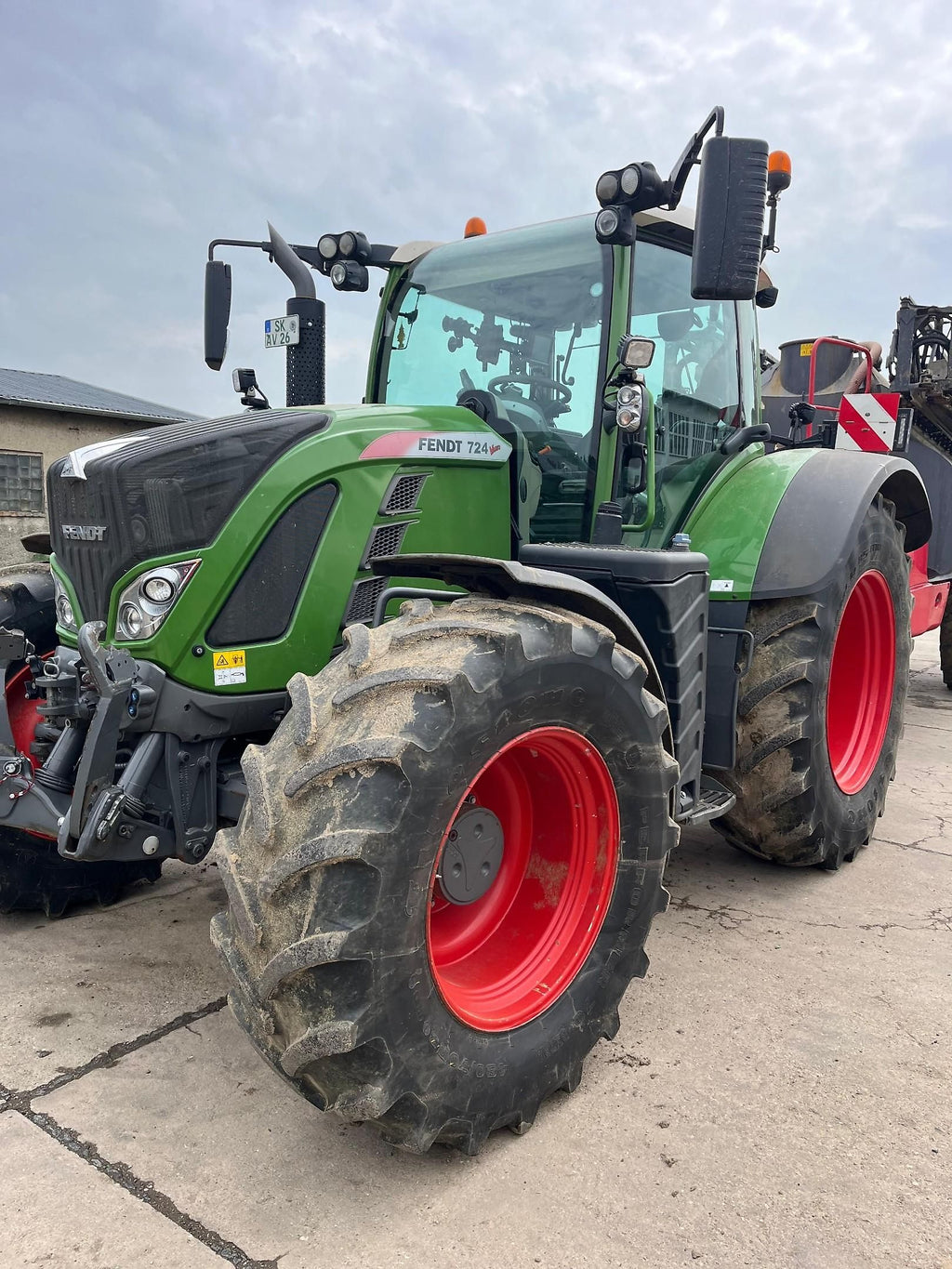 Tracteur Fendt 724 S4