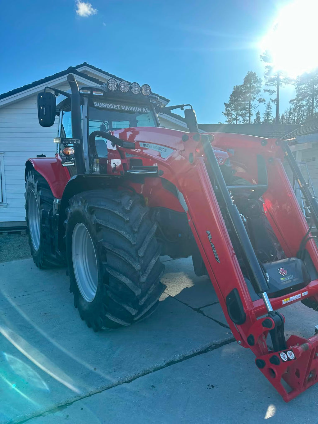 Tracteur Massey Ferguson 7S 210 2024