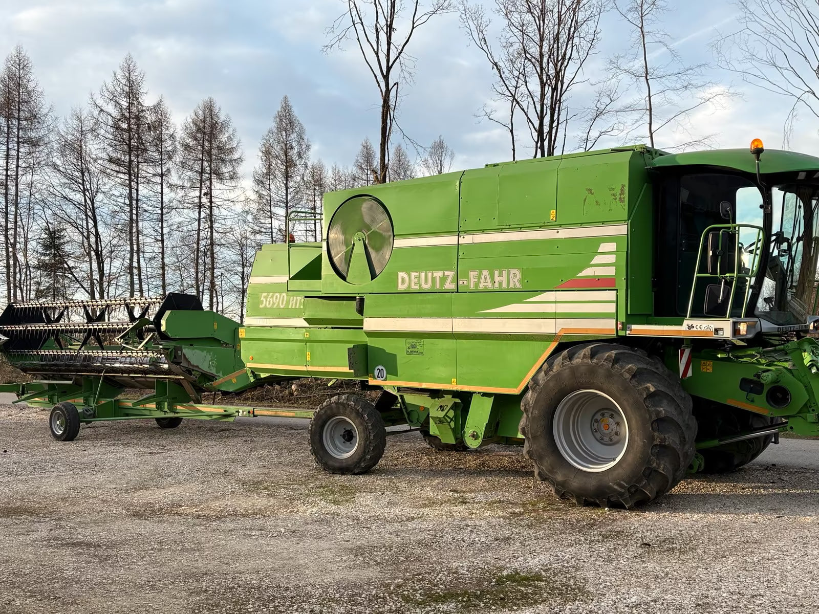 Moissonneuse Batteuse Deutz Fahr Topliner 5690 HTS Balance 2001