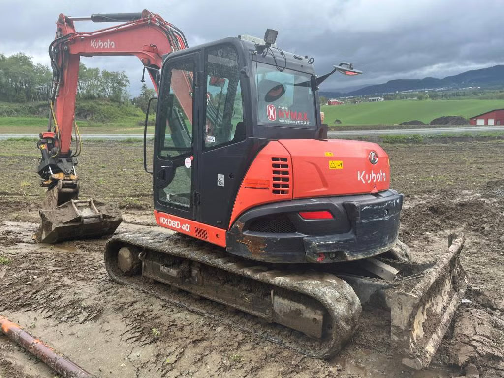 Pelle Kubota KX080-4 CX