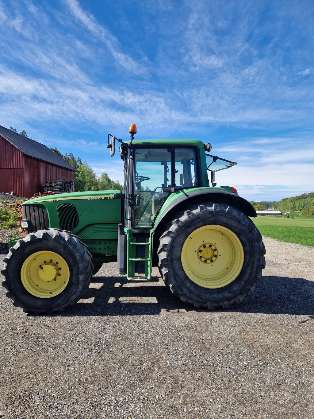 Tracteur John Deere 6820
