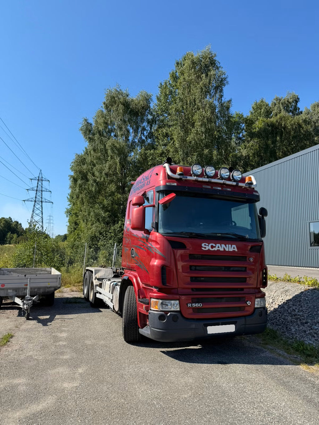 Camion Scania R560 2008 - Levage à crochet 560 ch