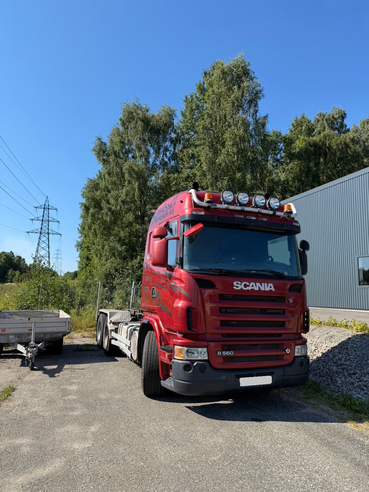 Camion Scania R560 2008 - Levage à crochet 560 ch