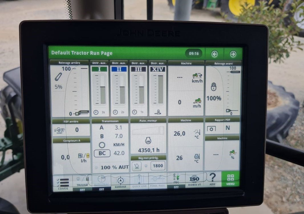 Tractor John Deere 6145R – 2015 – 4 320 horas