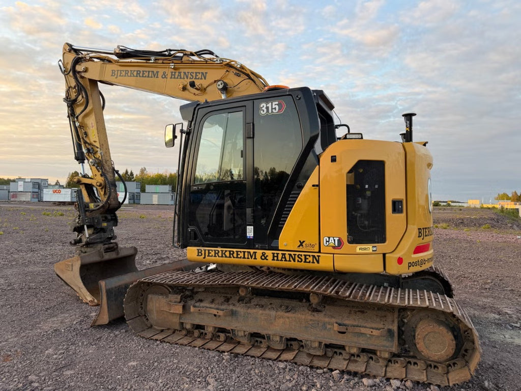 Pelle Cat 315 + Xsite Pro 3D + Inclinaison TRS14