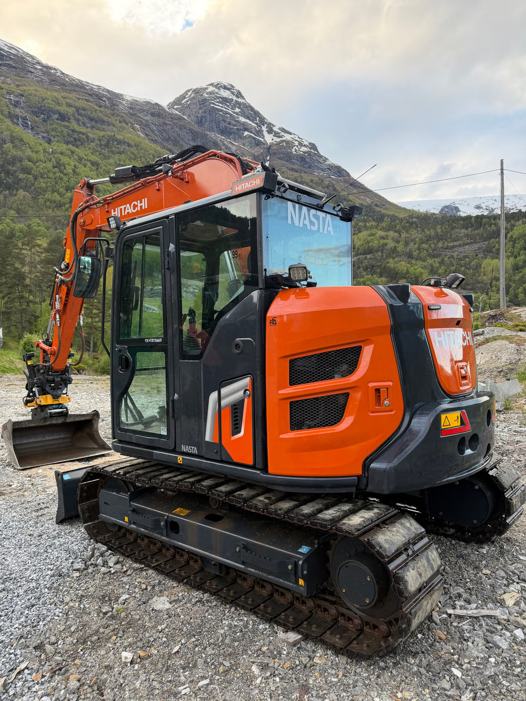 Pelle Hitachi ZX95-7