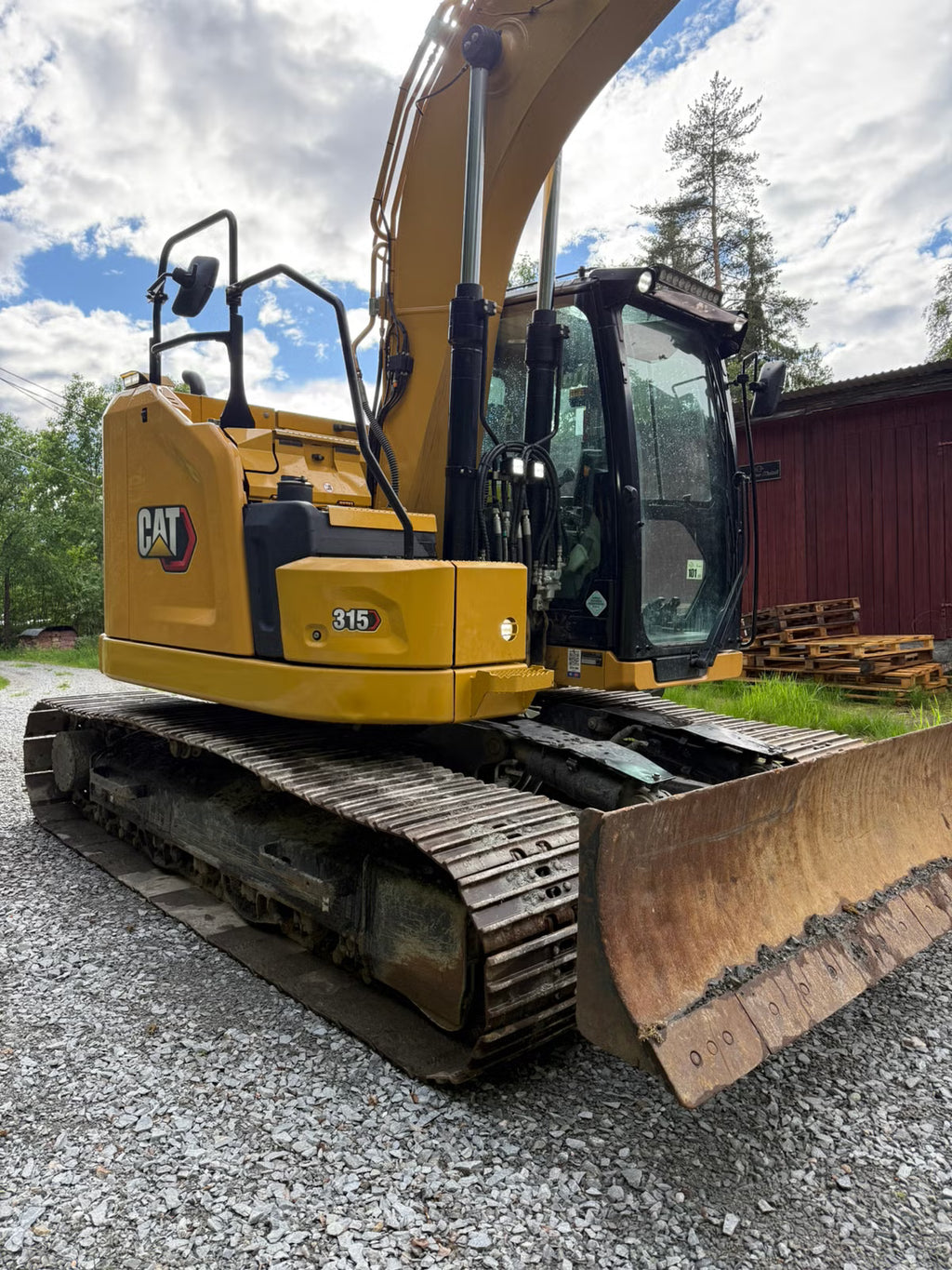 Pelle Cat 315 + OilQuick