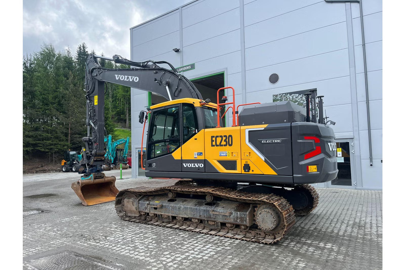 Pelle Volvo EC230 Electrique