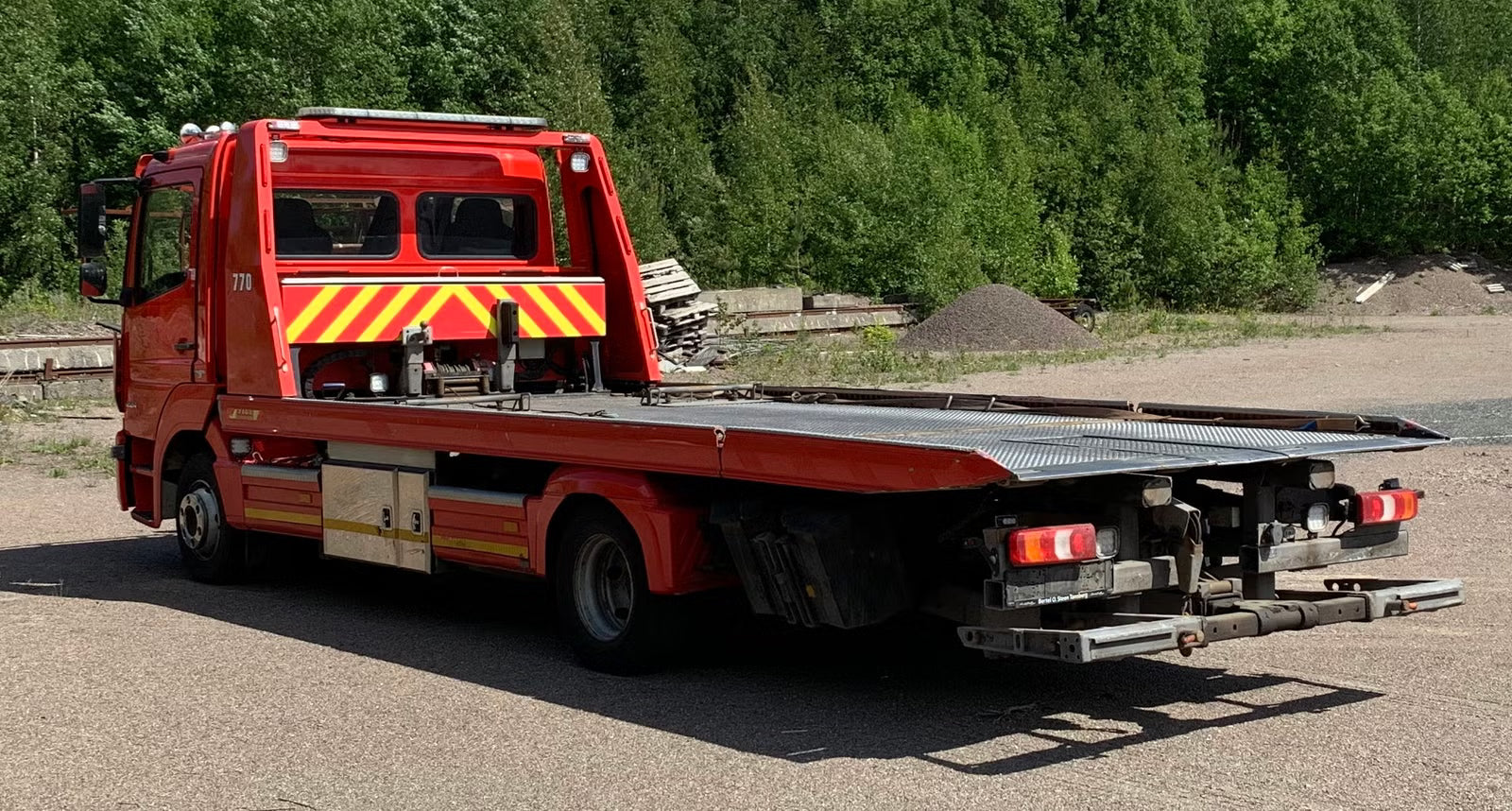 Camion Mercedes-Benz Atego 1224 2017 - Dépanneuse 238 ch