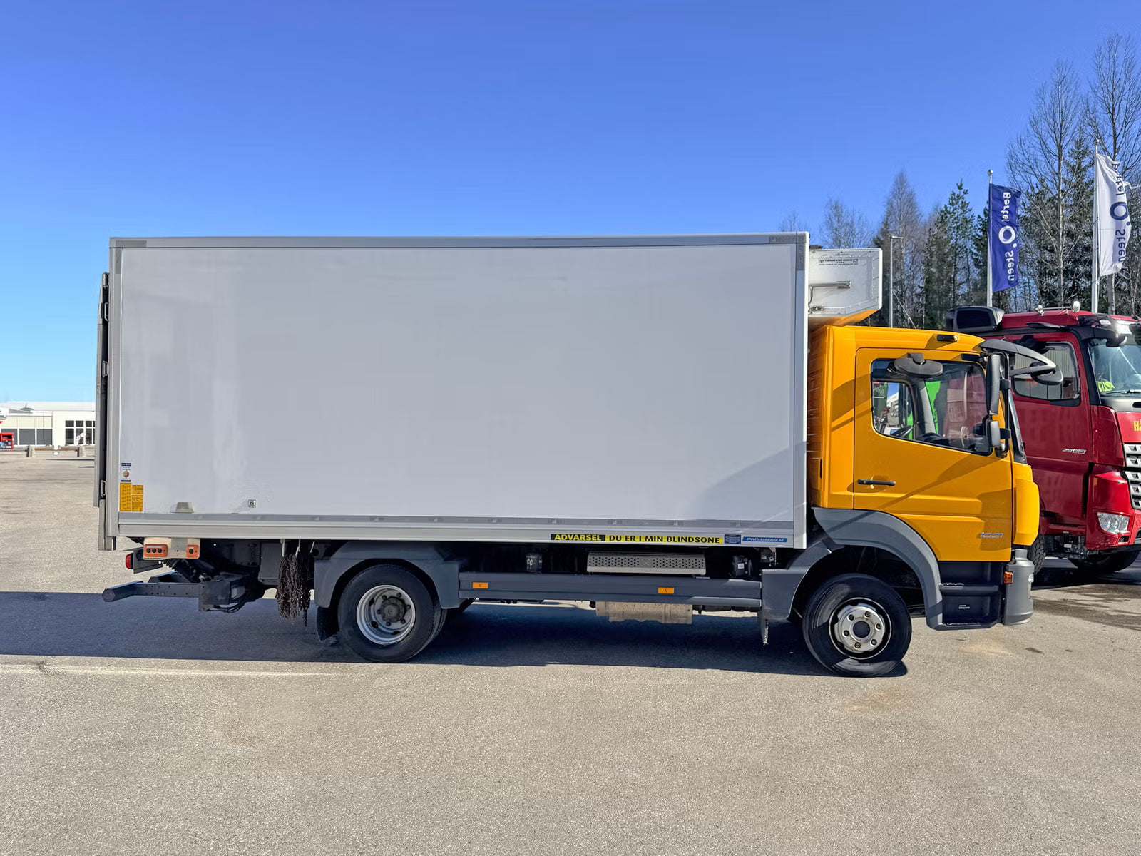 Camion Mercedes-Benz Atego 1021 2020 - Frigorifique 211 ch