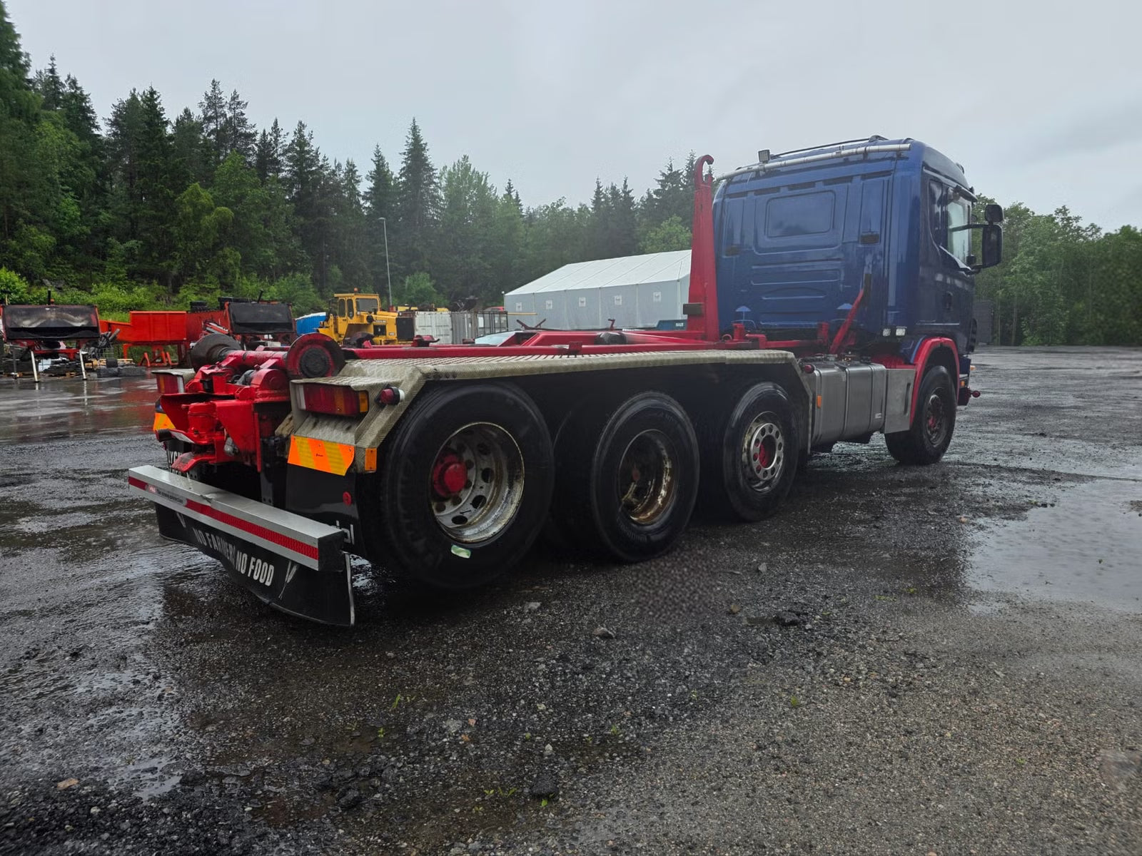 Camion Scania 164G 580 2003 - Levage à crochet 580 ch