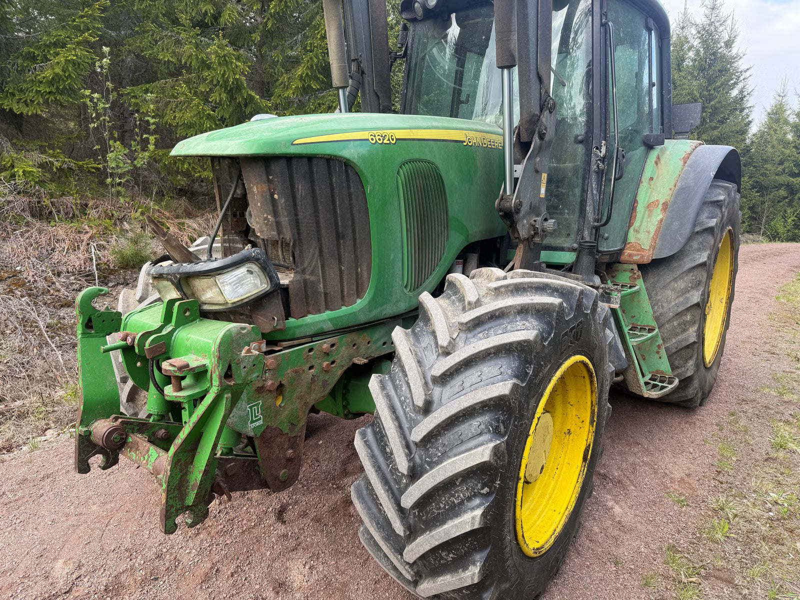 Tracteur John Deere 6620