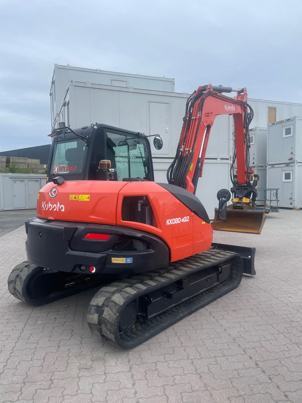 Pelle Kubota KX080-4-2G
