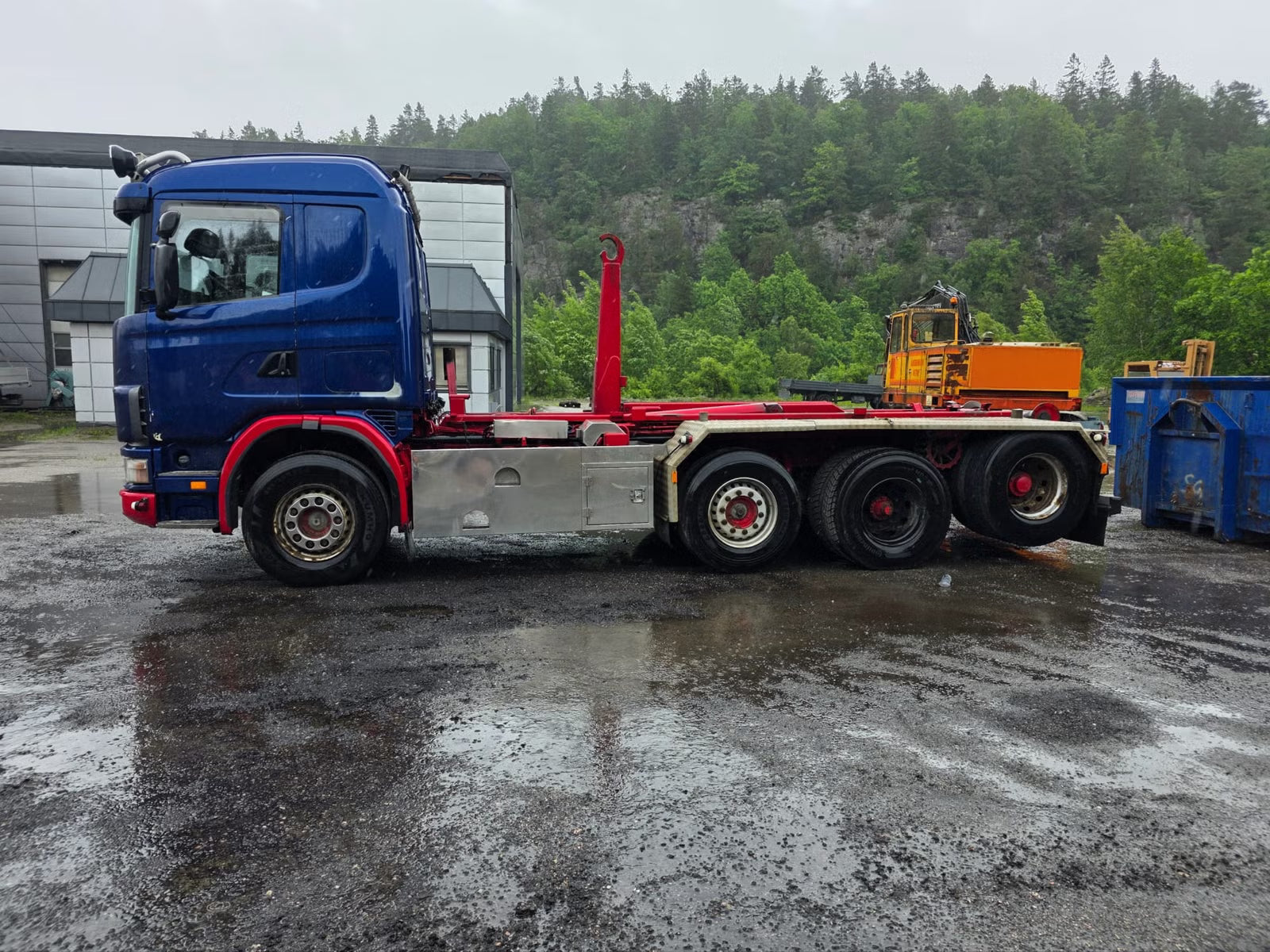 Camion Scania 164G 580 2003 - Levage à crochet 580 ch