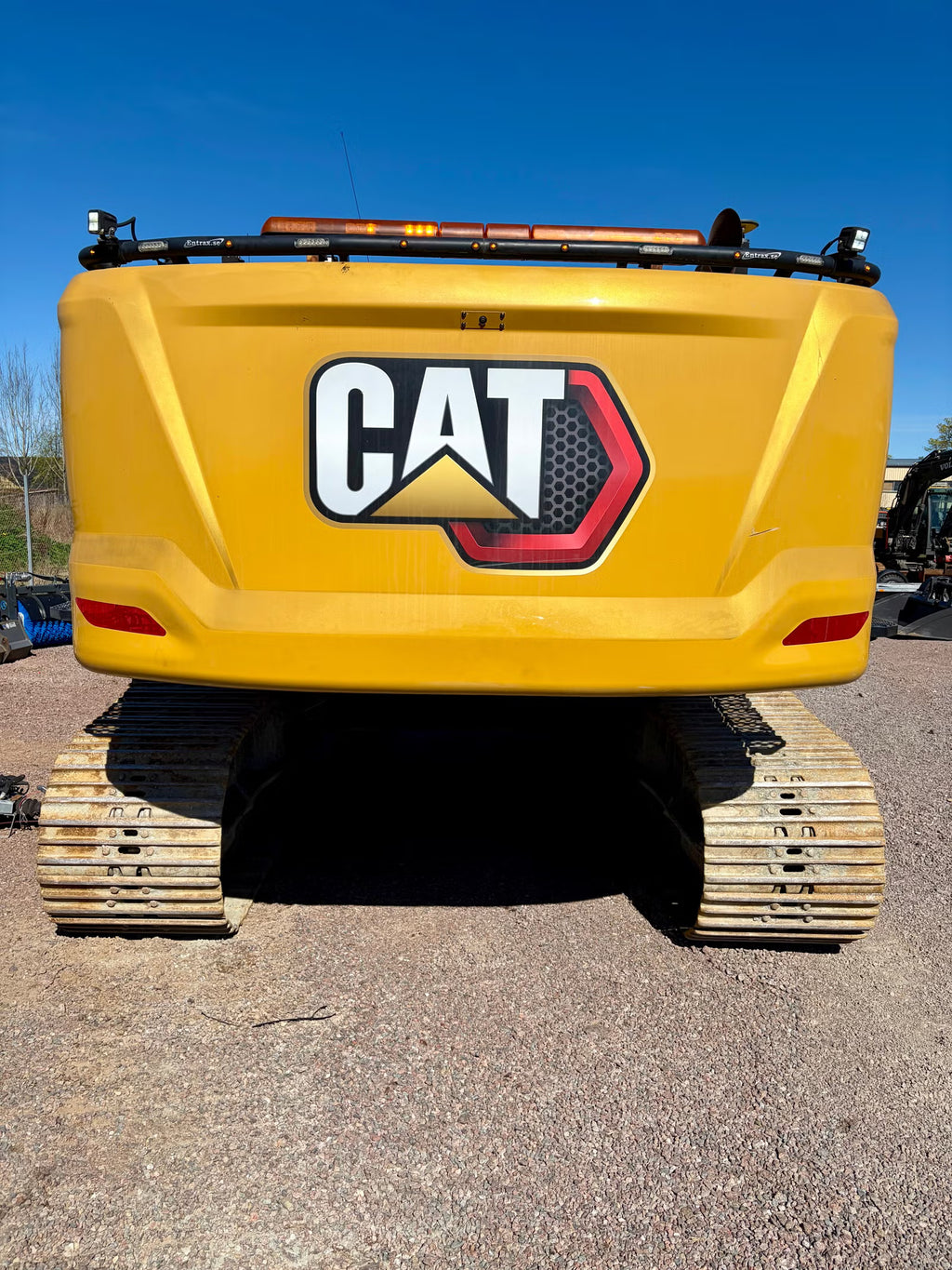 Escavadora de rastos Cat 340 de alto e largo alcance / GPS / 2 baldes