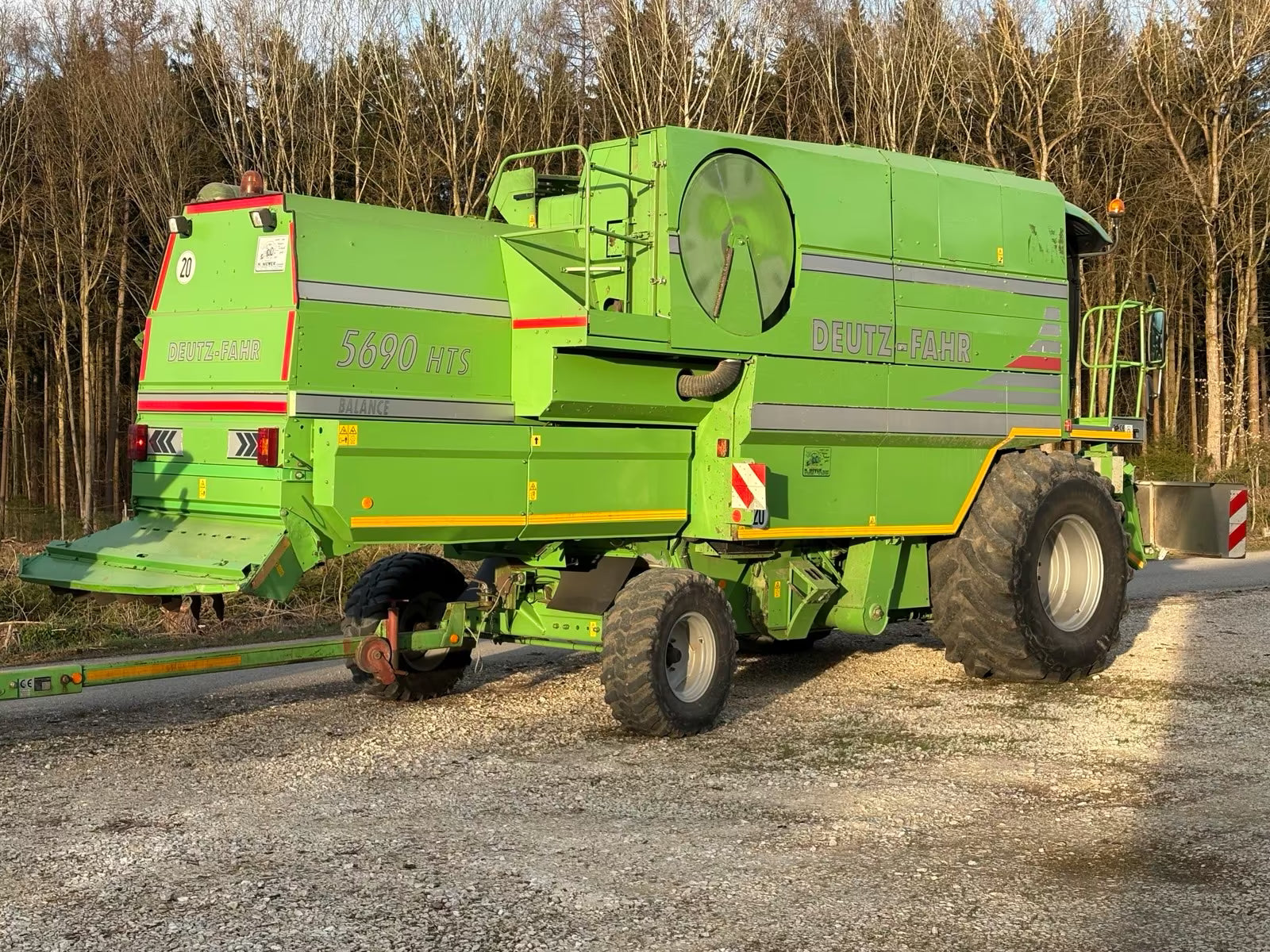Moissonneuse Batteuse Deutz Fahr Topliner 5690 HTS Balance 2001