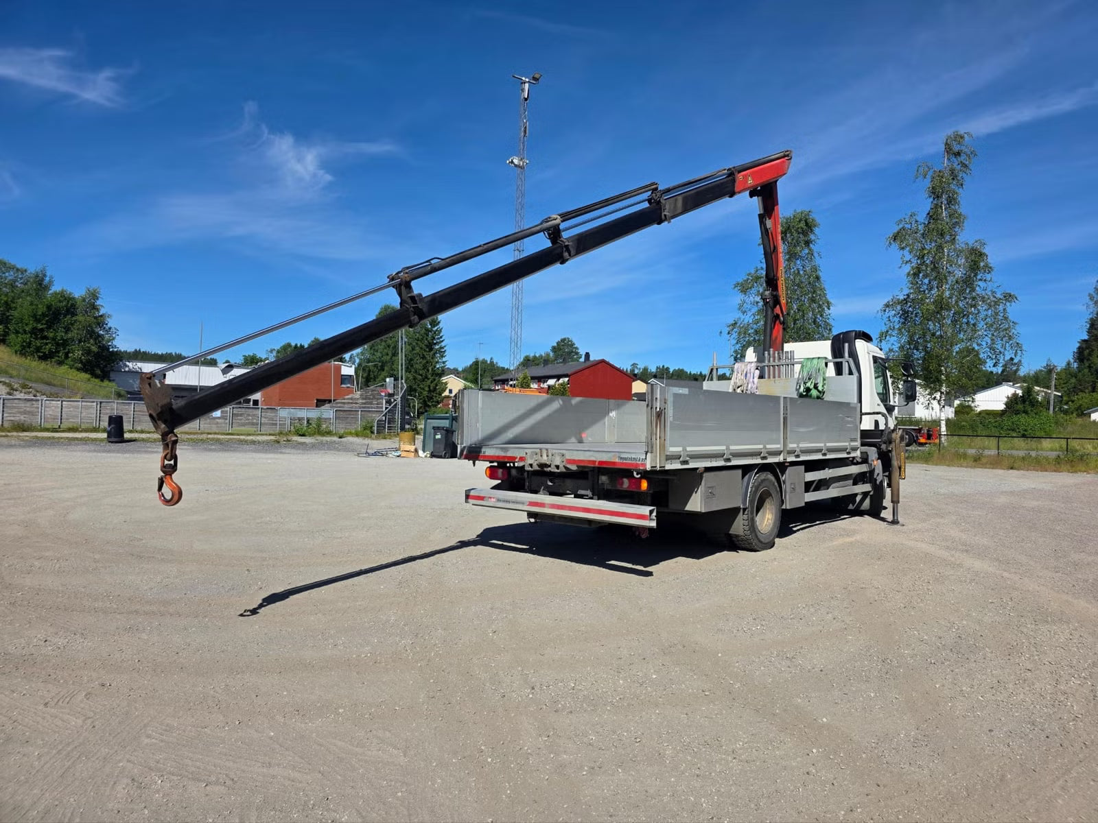 Camion DAF LF 290 FA 2017 - Camion-grue Palfinger PK 12002-EH