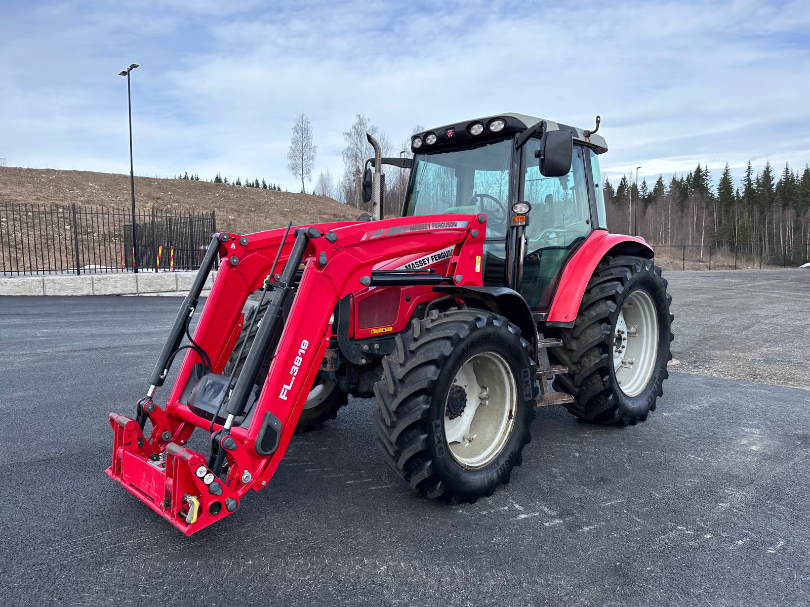 Tracteur Massey Ferguson 5455