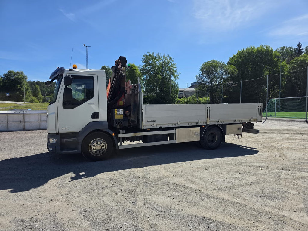 Camion DAF LF 290 FA 2017 - Camion-grue Palfinger PK 12002-EH