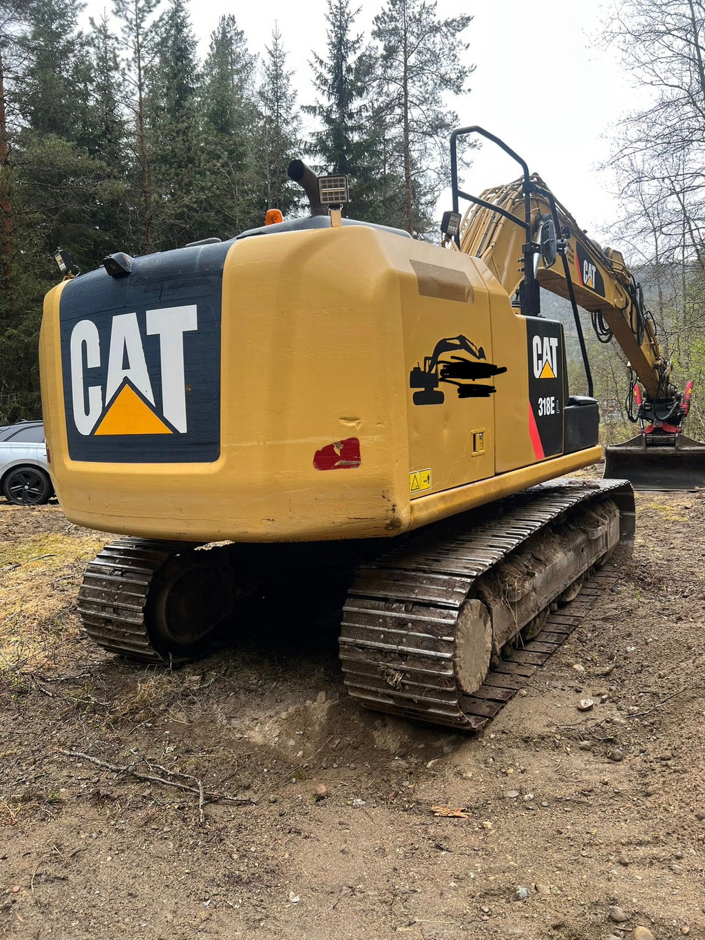 Pelle Cat 318E