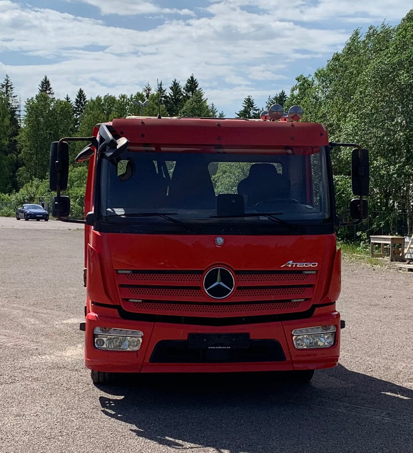 Camion Mercedes-Benz Atego 1224 2017 - Dépanneuse 238 ch
