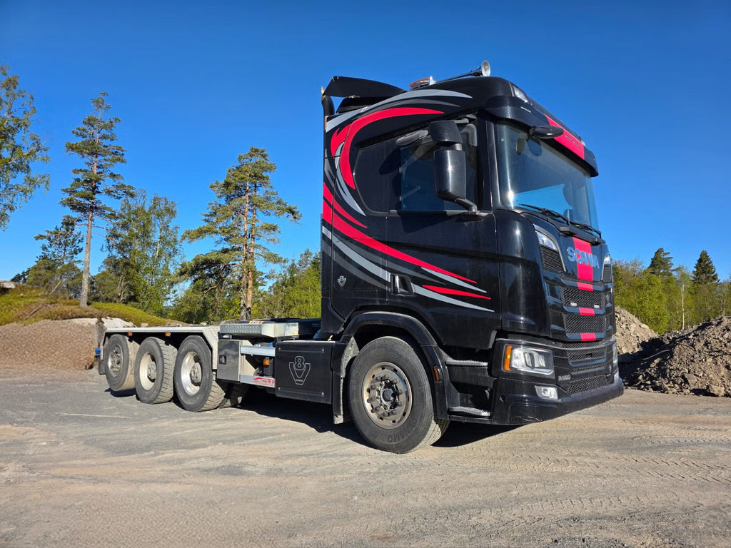 Camion Scania R660 2024 - Levage à crochet Hyva 24 t
