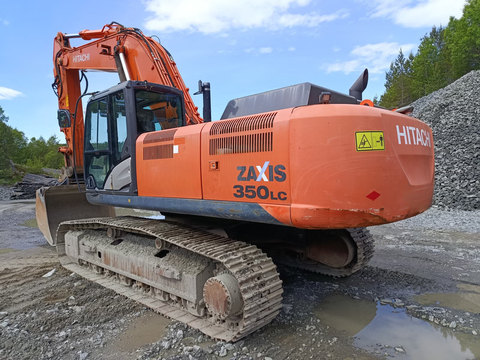 Pelle Hitachi Zaxis 350LC-5B