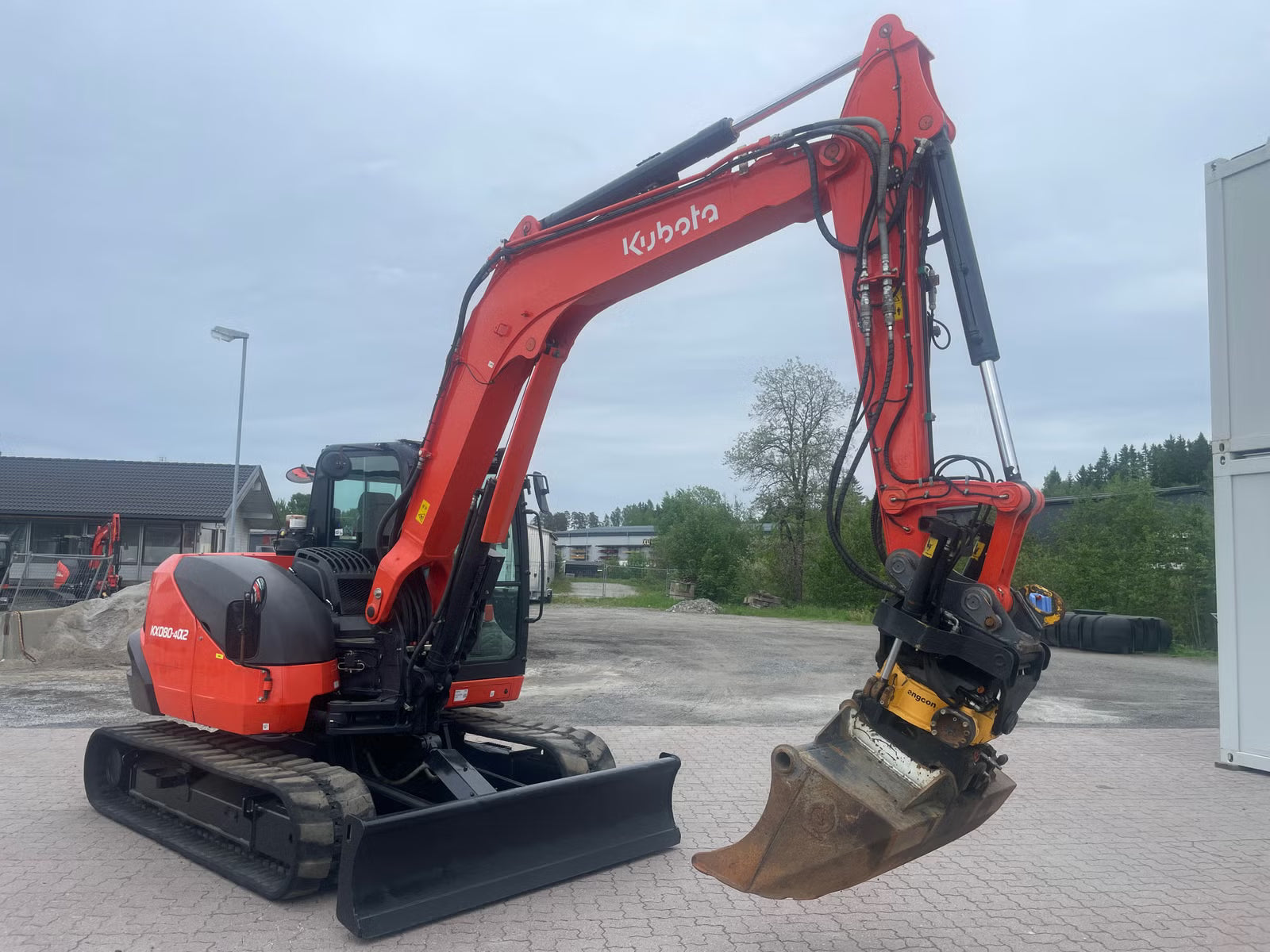 Pelle Kubota KX080-4-2G
