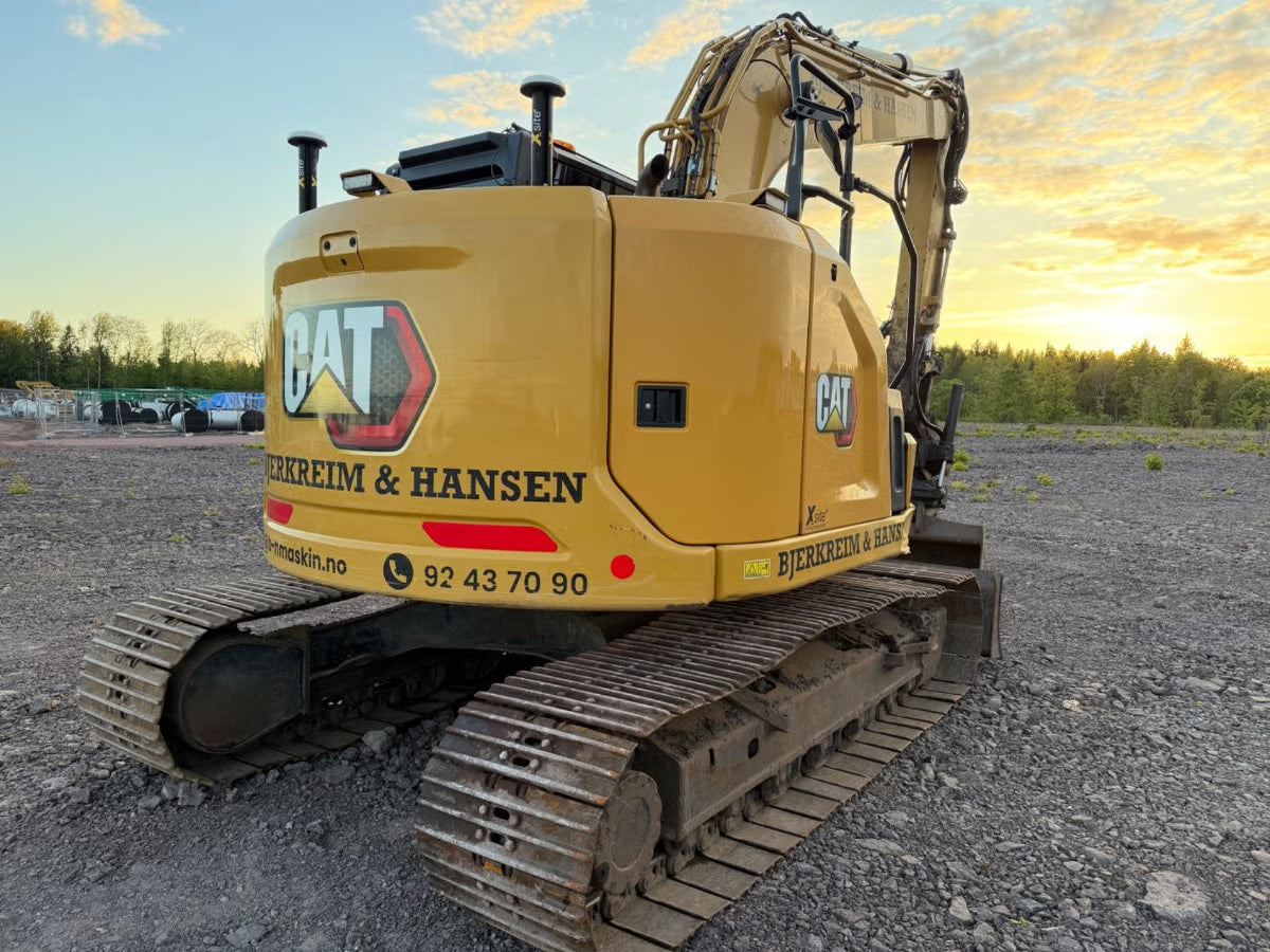 Pelle Cat 315 + Xsite Pro 3D + Inclinaison TRS14