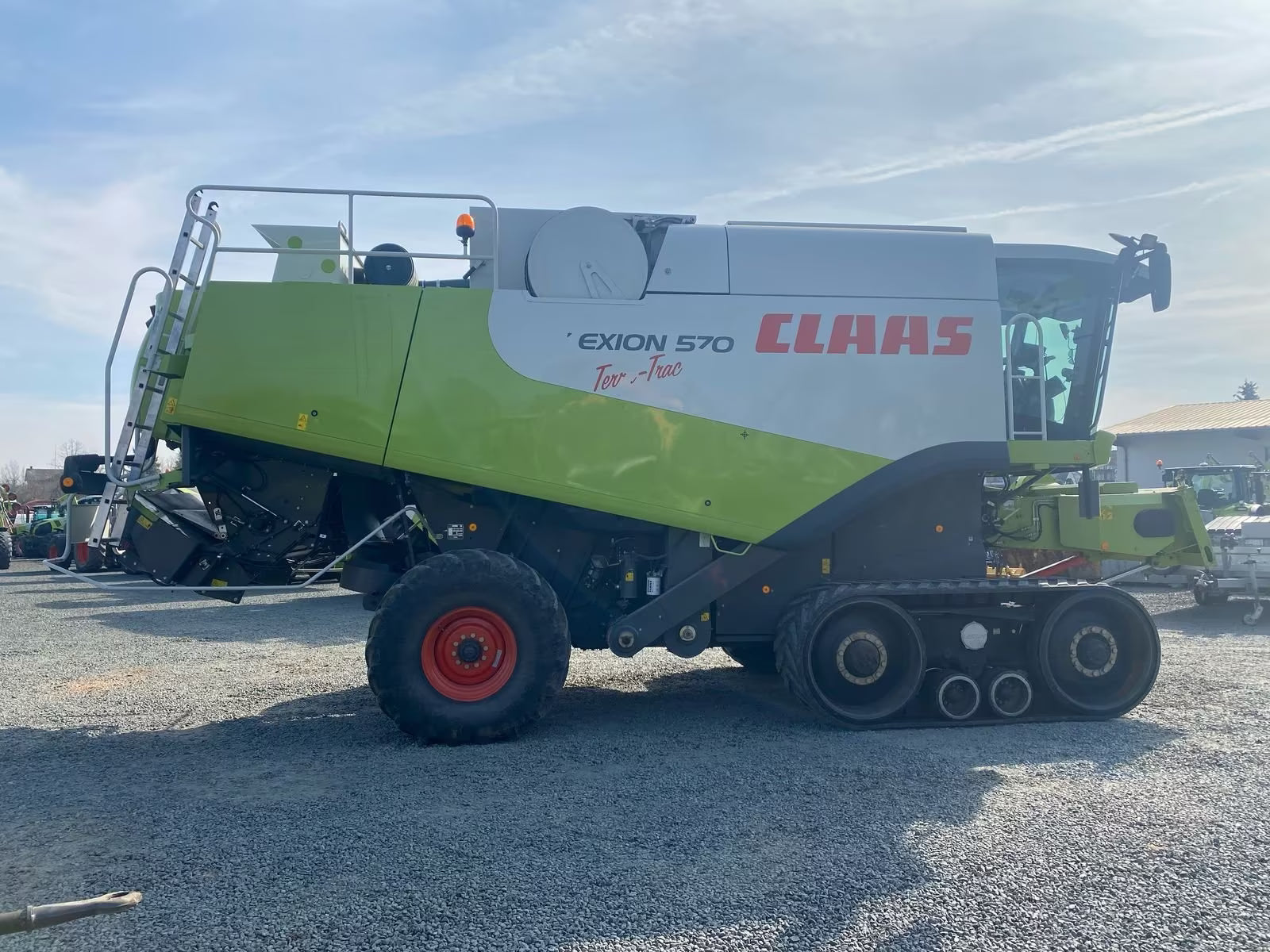 Moissonneuse Batteuse Claas Lexion 570 TT 2010