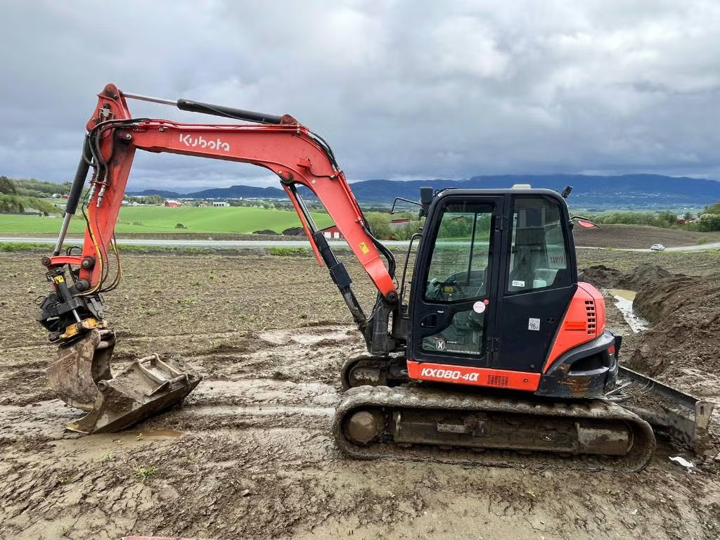 Pelle Kubota KX080-4 CX