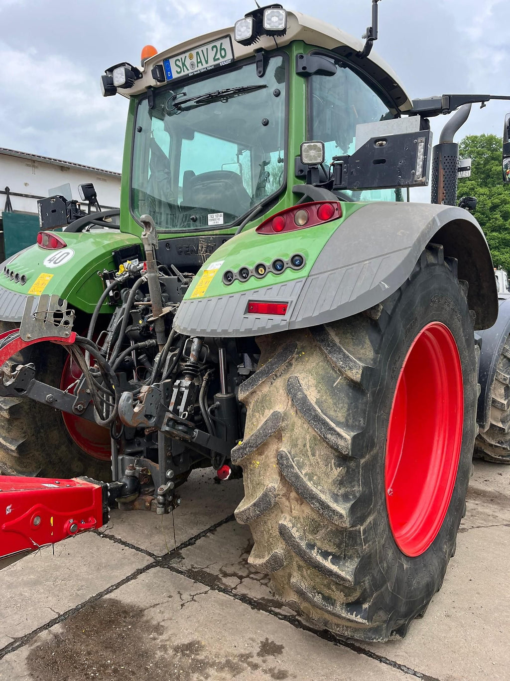 Tracteur Fendt 724 S4