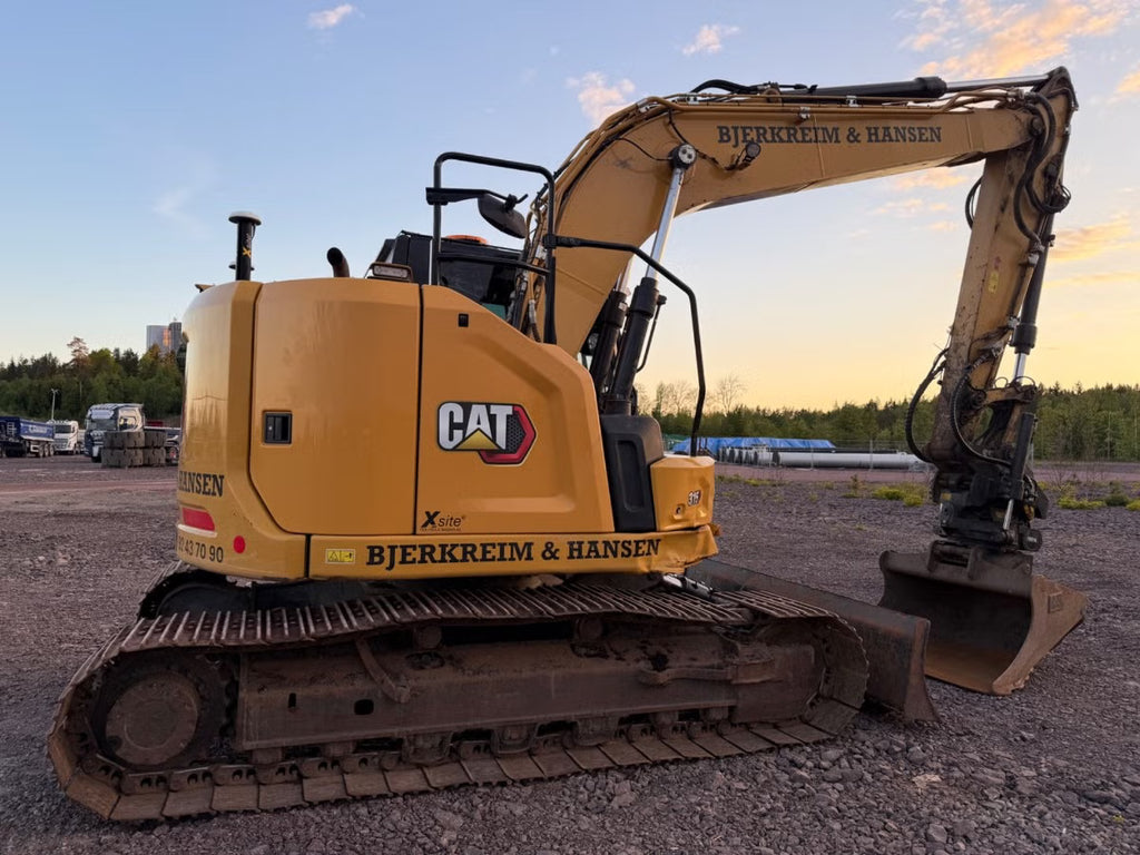Pelle Cat 315 + Xsite Pro 3D + Inclinaison TRS14