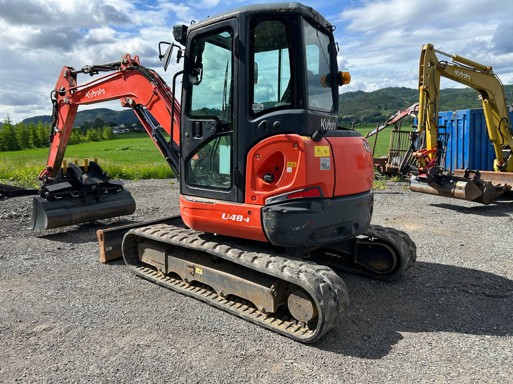 Mini Pelle Kubota U48-4 + Tiroir de ponçage hydraulique