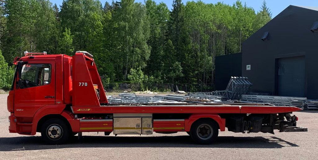 Camion Mercedes-Benz Atego 1224 2017 - Dépanneuse 238 ch