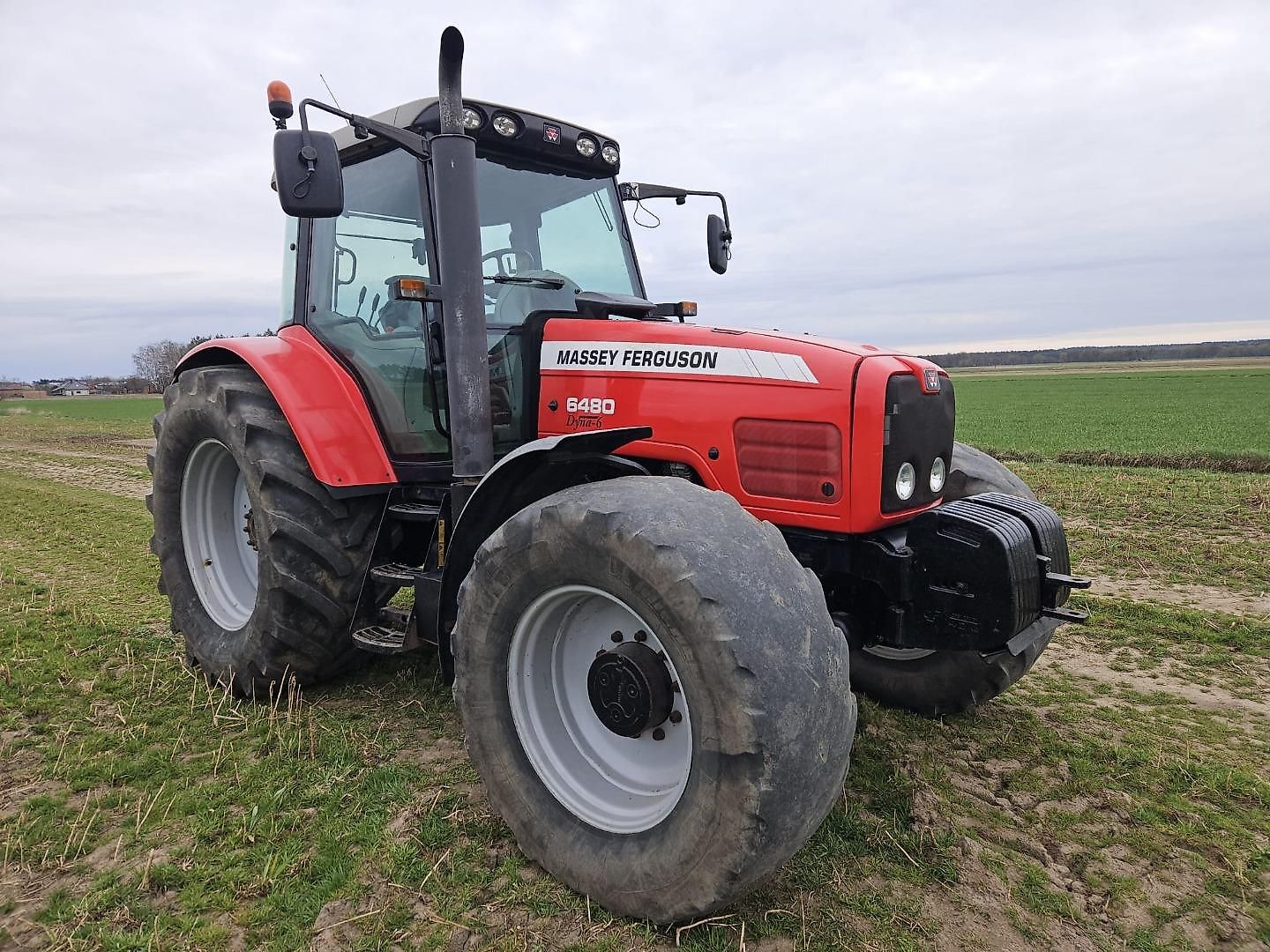 Tracteur Massey Ferguson 6480 Dyna-6