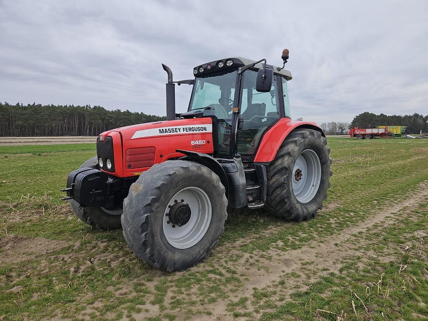 Tracteur Massey Ferguson 6480 Dyna-6