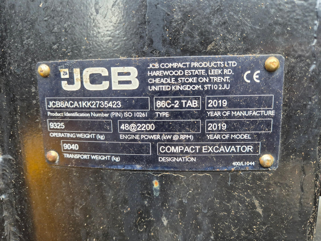 Pelle JCB 86C-2 TAB
