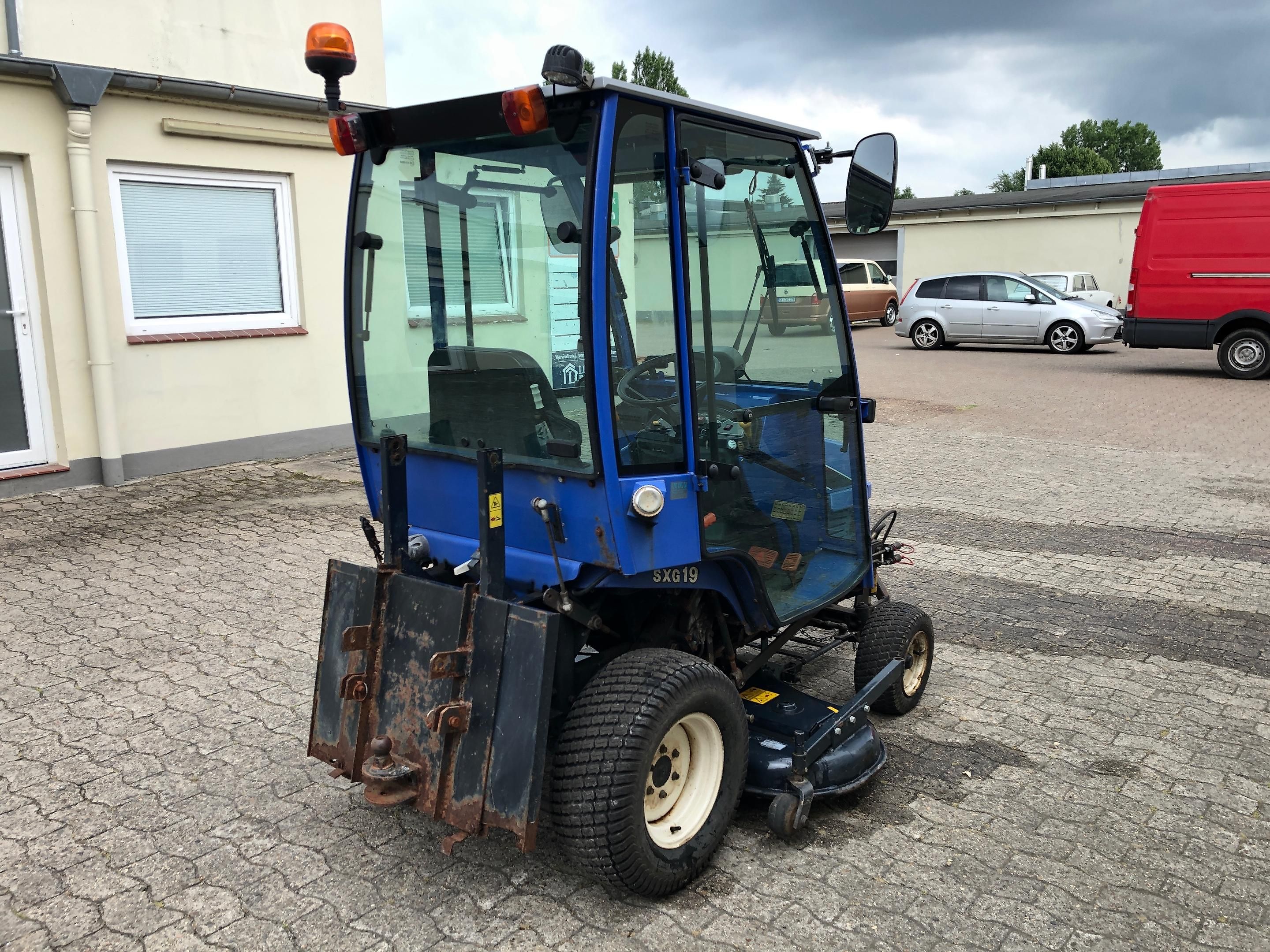 Tracteur Iseki SXG 19 + Tondeuse/Broyeur ventral