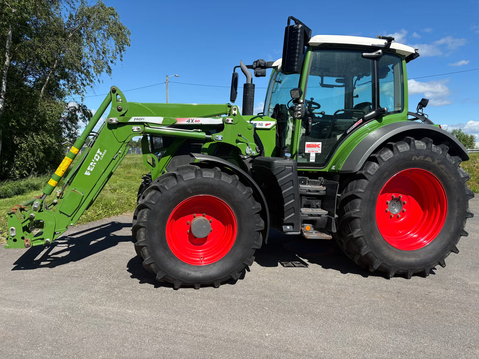 Tracteur Fendt 516 ProfiPlus
