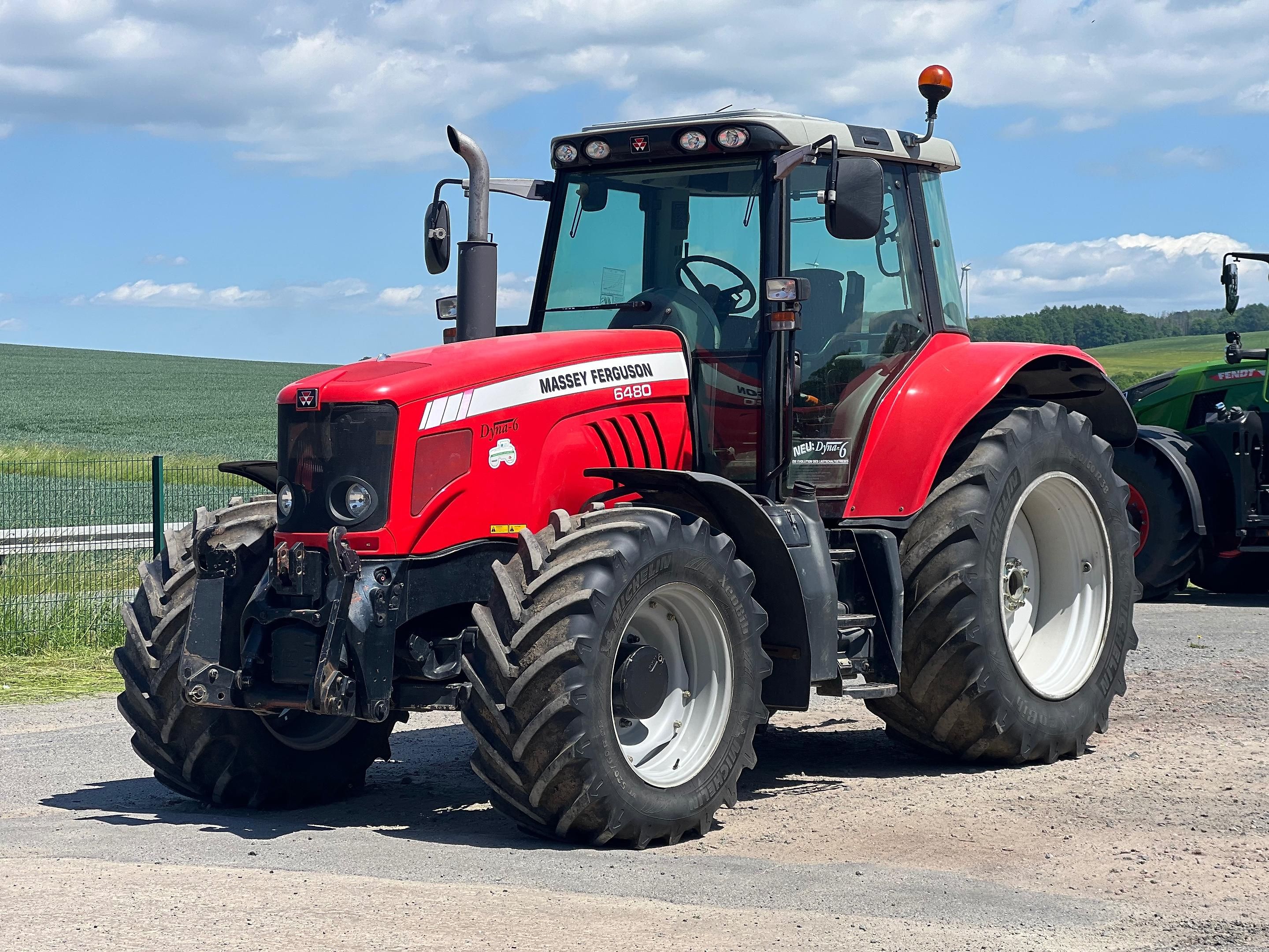 Tracteur Massey Ferguson 6480 Dyna-6