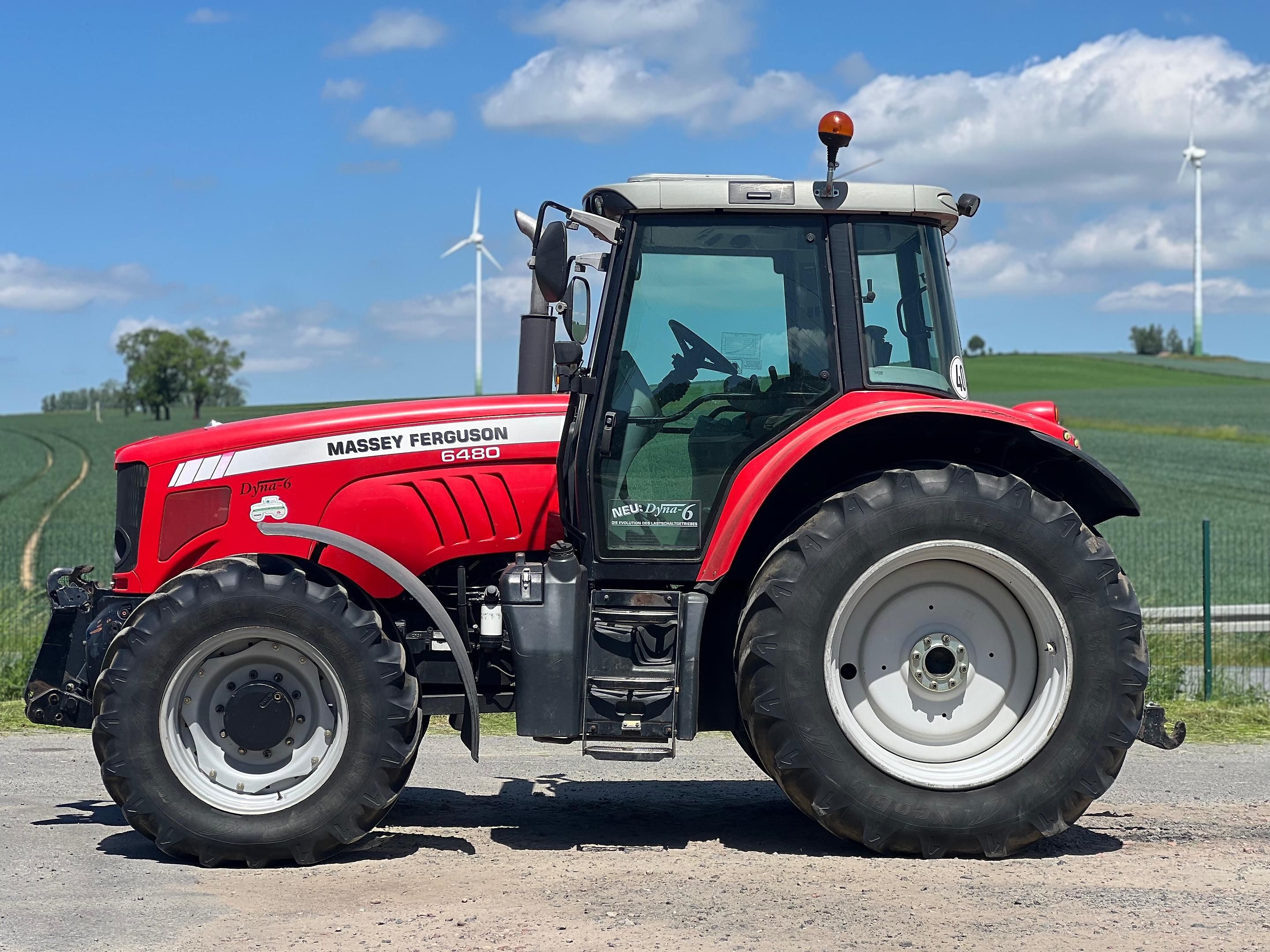 Tracteur Massey Ferguson 6480 Dyna-6